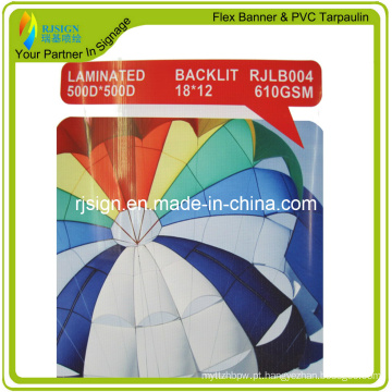 Laminado Backlit Flex Banner (RJLB004) -610gms